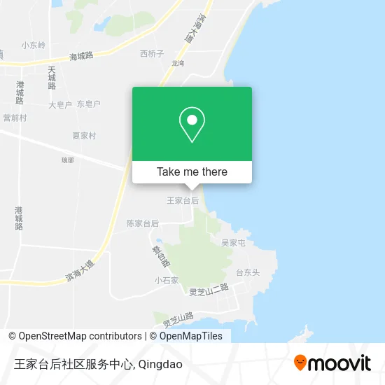 王家台后社区服务中心 map