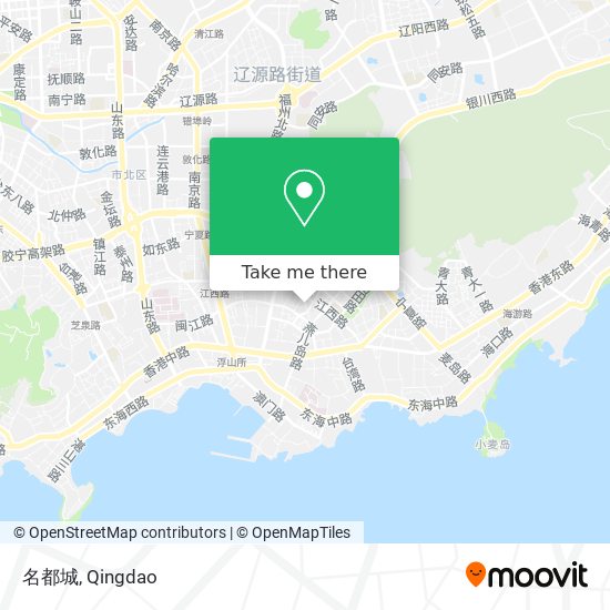 名都城 map
