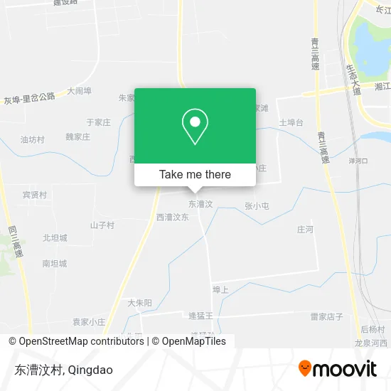 东漕汶村 map
