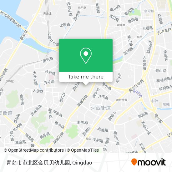 青岛市市北区金贝贝幼儿园 map