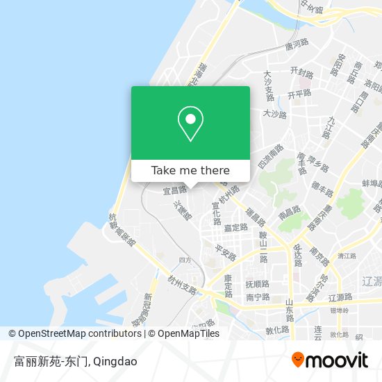 富丽新苑-东门 map
