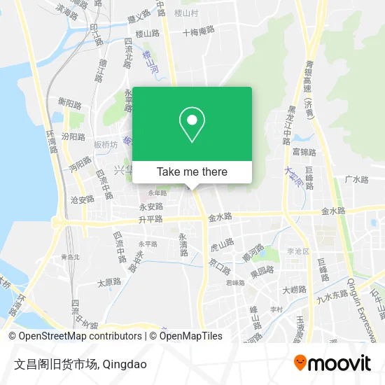 文昌阁旧货市场 map