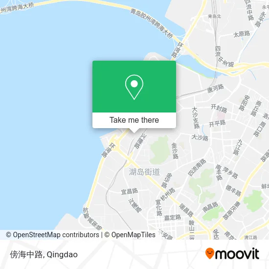 傍海中路 map