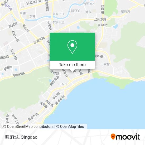 啤酒城 map