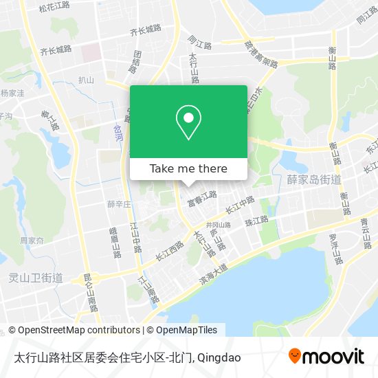 太行山路社区居委会住宅小区-北门 map