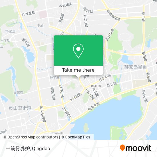 一筋骨养护 map