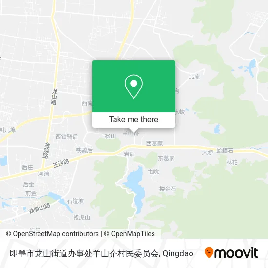 即墨市龙山街道办事处羊山夼村民委员会 map