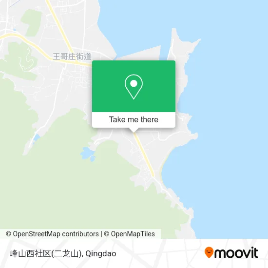 峰山西社区(二龙山) map