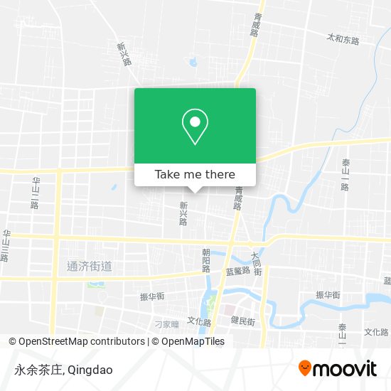 永余茶庄 map
