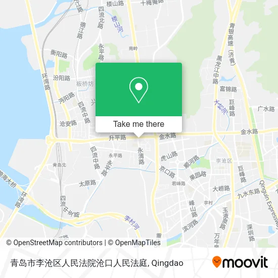 青岛市李沧区人民法院沧口人民法庭 map