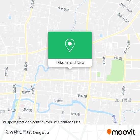 蓝谷楼盘展厅 map
