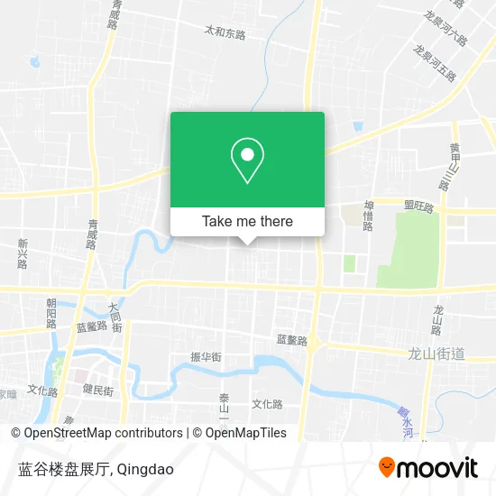 蓝谷楼盘展厅 map