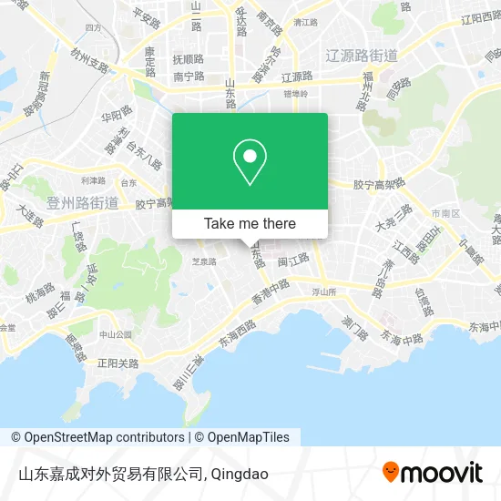 山东嘉成对外贸易有限公司 map