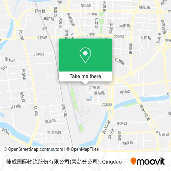 佳成国际物流股份有限公司(青岛分公司) map