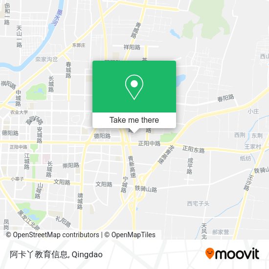 阿卡丫教育信息 map