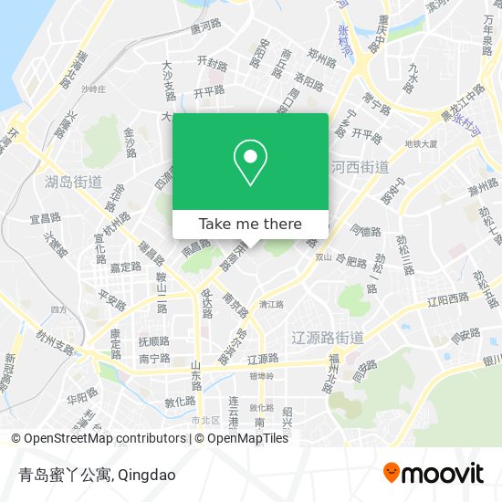 青岛蜜丫公寓 map