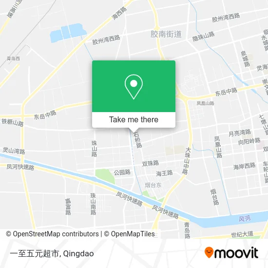 一至五元超市 map
