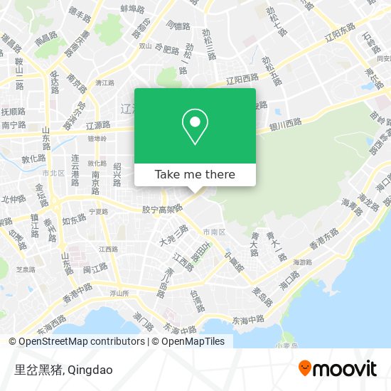 里岔黑猪 map