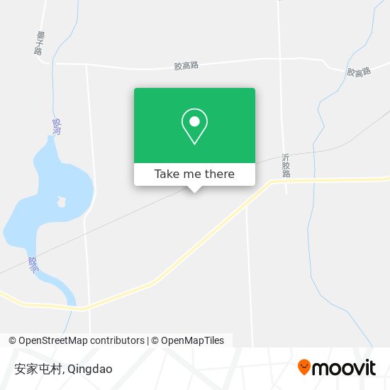 安家屯村 map