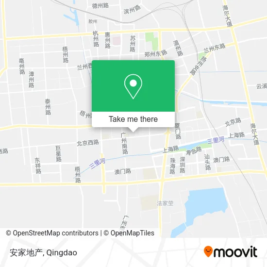 安家地产 map