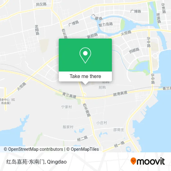 红岛嘉苑-东南门 map