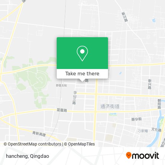 hancheng map