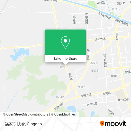 福家乐快餐 map
