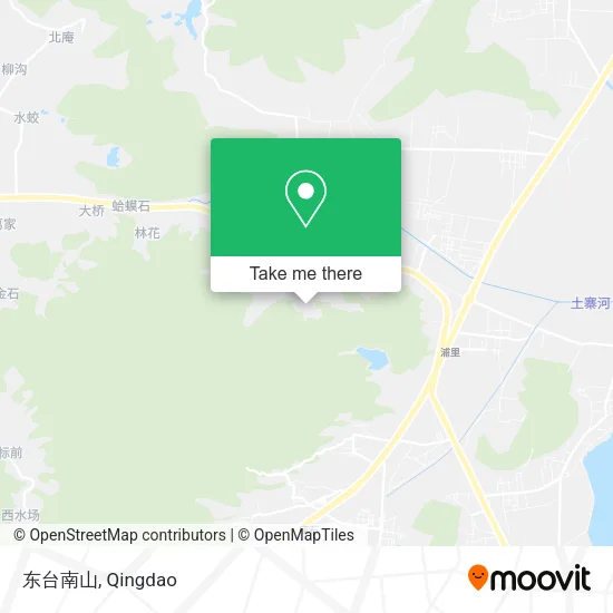 东台南山 map