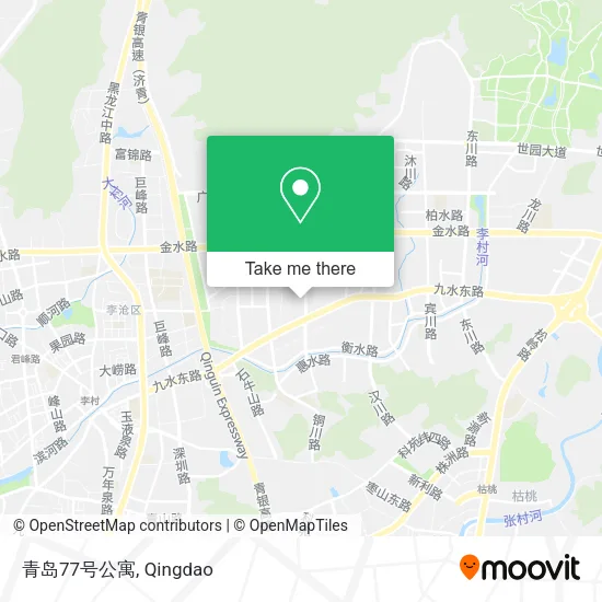 青岛77号公寓 map