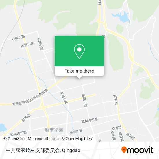 中共薛家岭村支部委员会 map