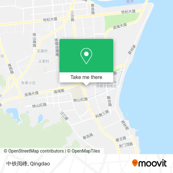 中铁阅峰 map
