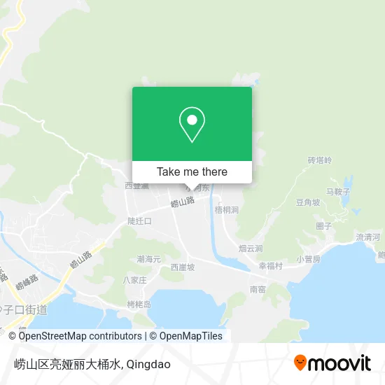 崂山区亮娅丽大桶水 map