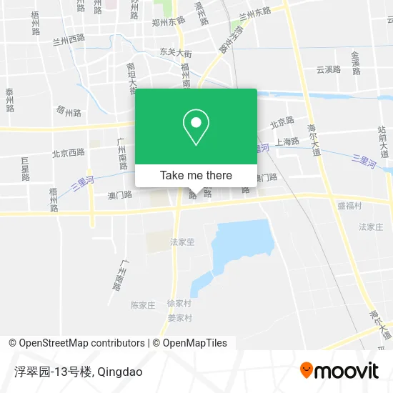 浮翠园-13号楼 map