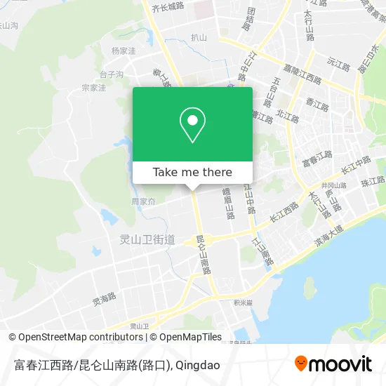 富春江西路/昆仑山南路(路口) map