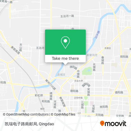 凯瑞电子路南邮局 map