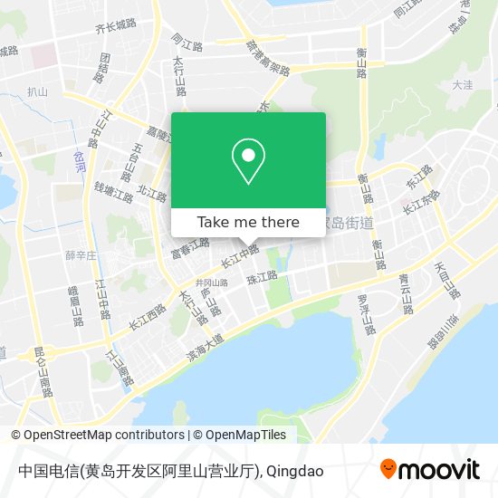 中国电信(黄岛开发区阿里山营业厅) map