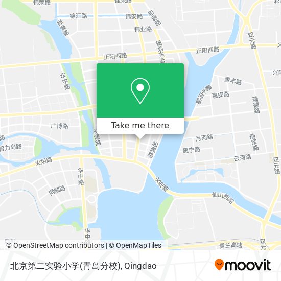 北京第二实验小学(青岛分校) map