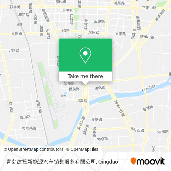 青岛建投新能源汽车销售服务有限公司 map