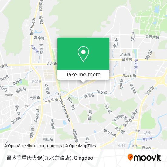 蜀盛香重庆火锅(九水东路店) map