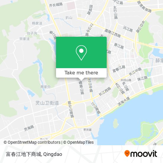 富春江地下商城 map