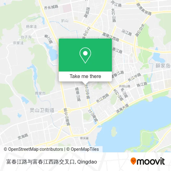 富春江路与富春江西路交叉口 map