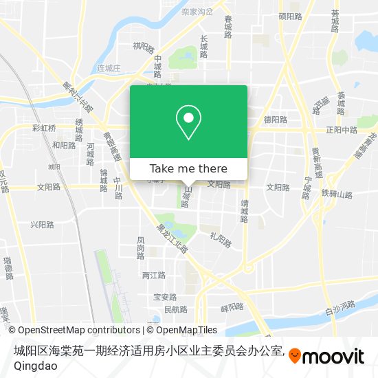 城阳区海棠苑一期经济适用房小区业主委员会办公室 map