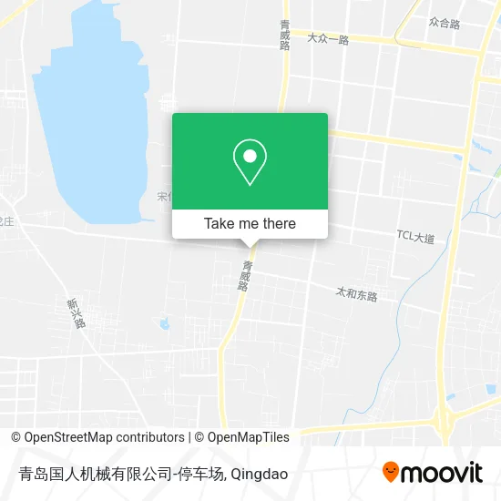 青岛国人机械有限公司-停车场 map