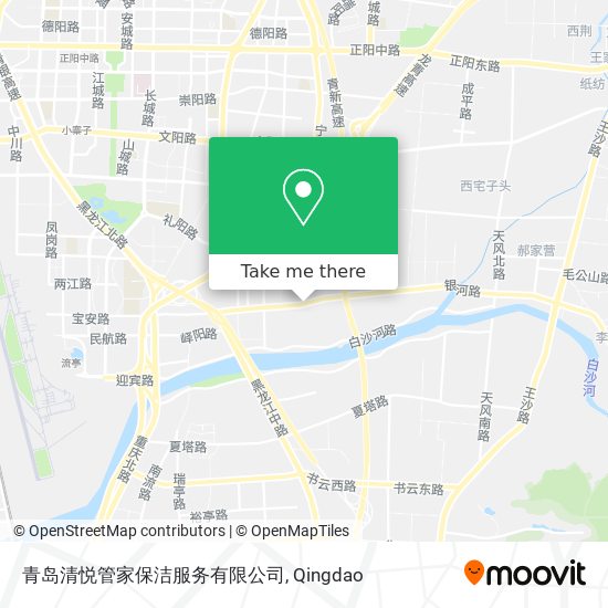 青岛清悦管家保洁服务有限公司 map