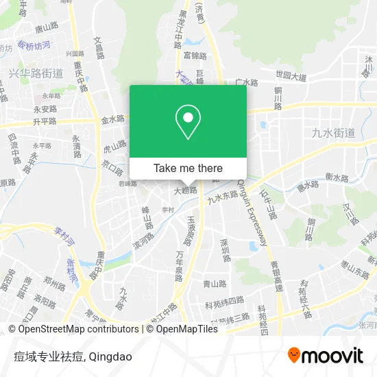 痘域专业祛痘 map