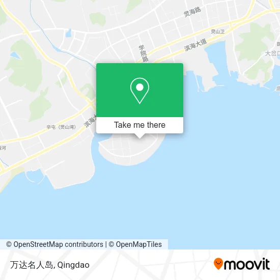 万达名人岛 map