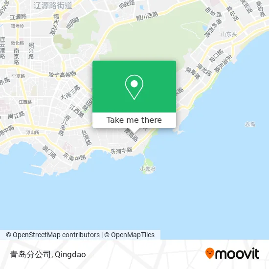 青岛分公司 map