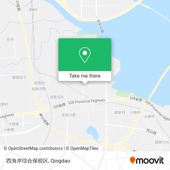 西海岸综合保税区 map