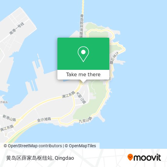 黄岛区薛家岛枢纽站 map