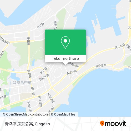 青岛辛房东公寓 map